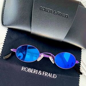 NWOT! Roberi & Fraud
PURPLE MIRRORED DORIS Sunglasses | Eyeglasses | Eyewear